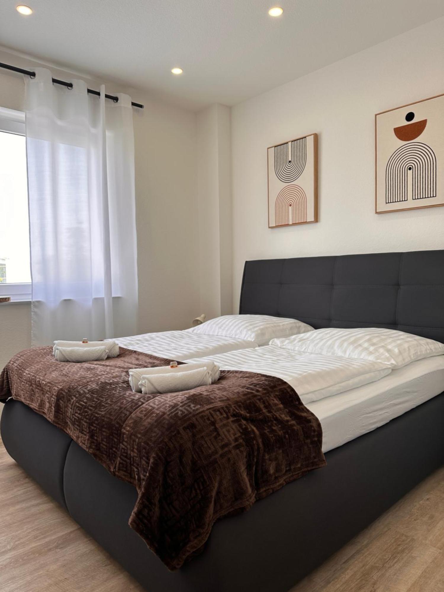 Amao-Obsidian I 120Qm I Elegantes Business- & Familienapartment I 3 Schlafzimmer I Kingsize Betten Schwanau Εξωτερικό φωτογραφία